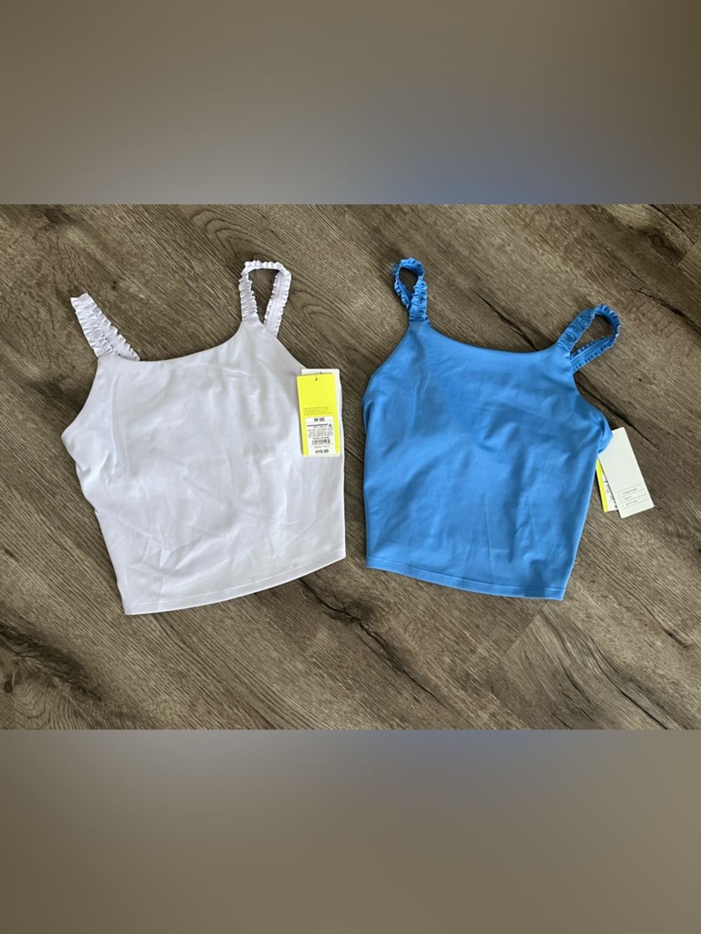 All In Motion Girls Ruffle Crop Tank Top Target